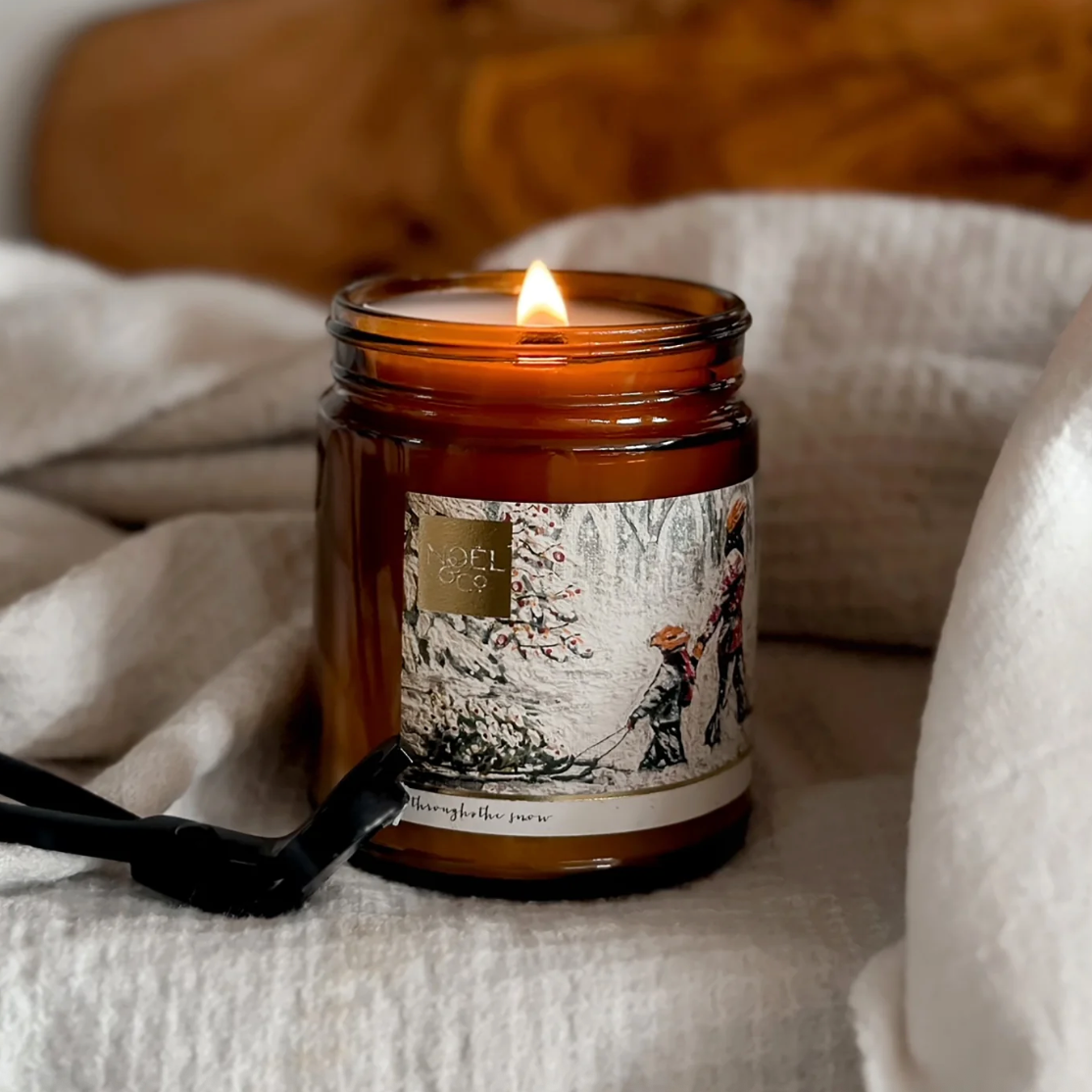 NOËL & CO Through The Snow 8oz Holiday Candle