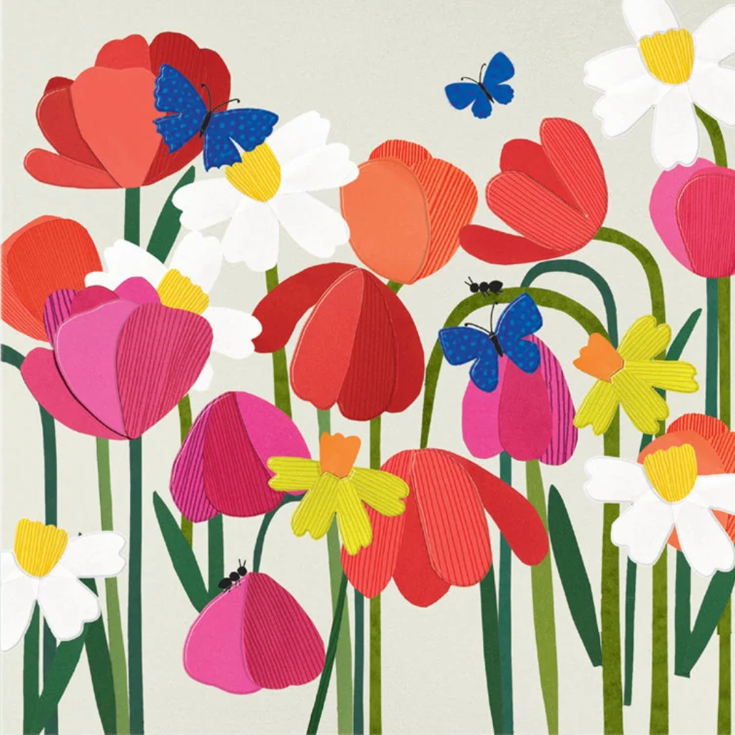 Rachel Ellen Designs PAPER PETALS Blank Card