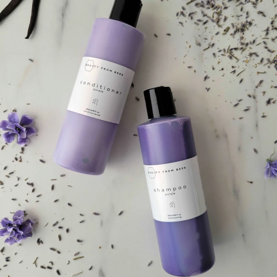 Beauty From Bees PURPLE Shampoo