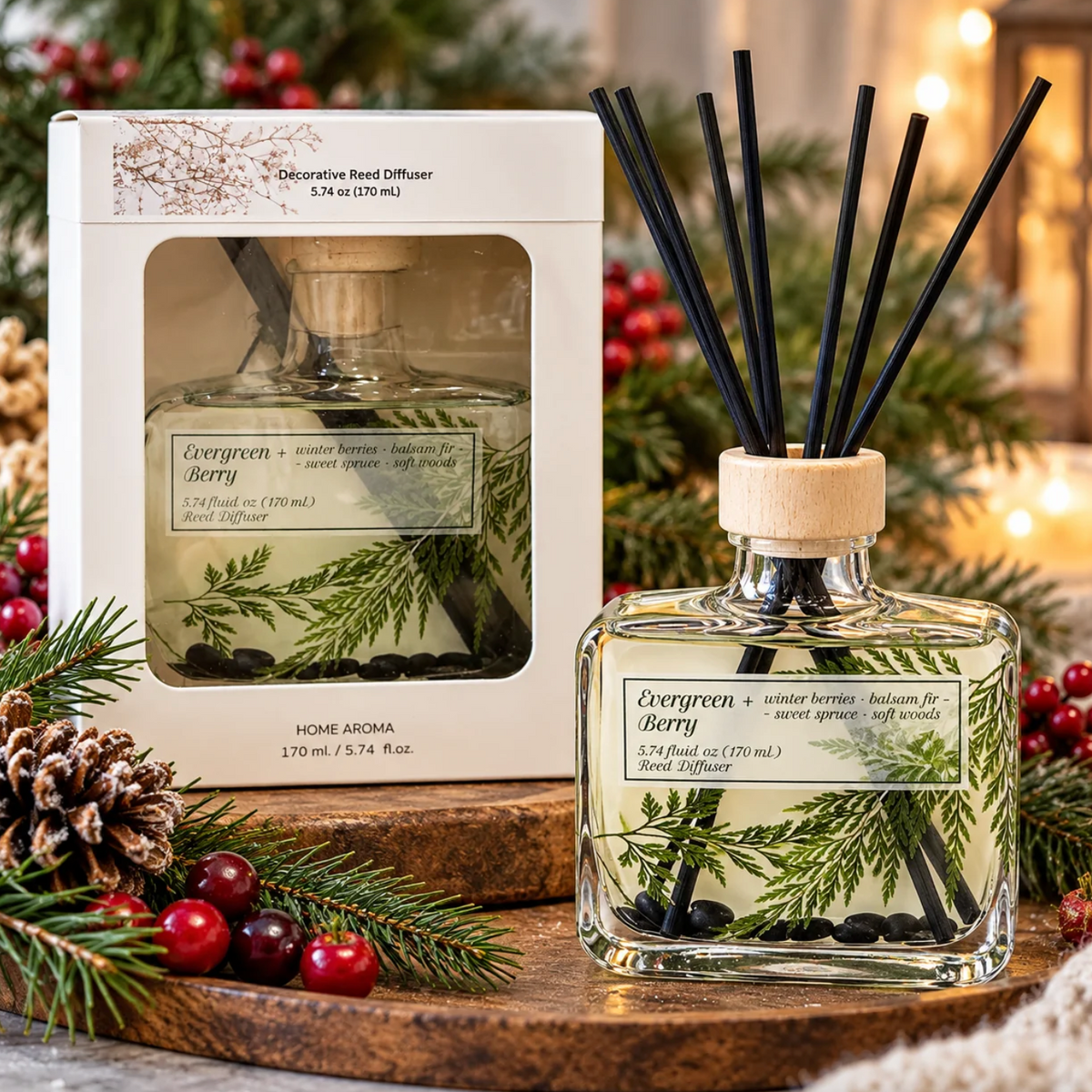 North Country Candle - HOLIDAY Reed Diffuser