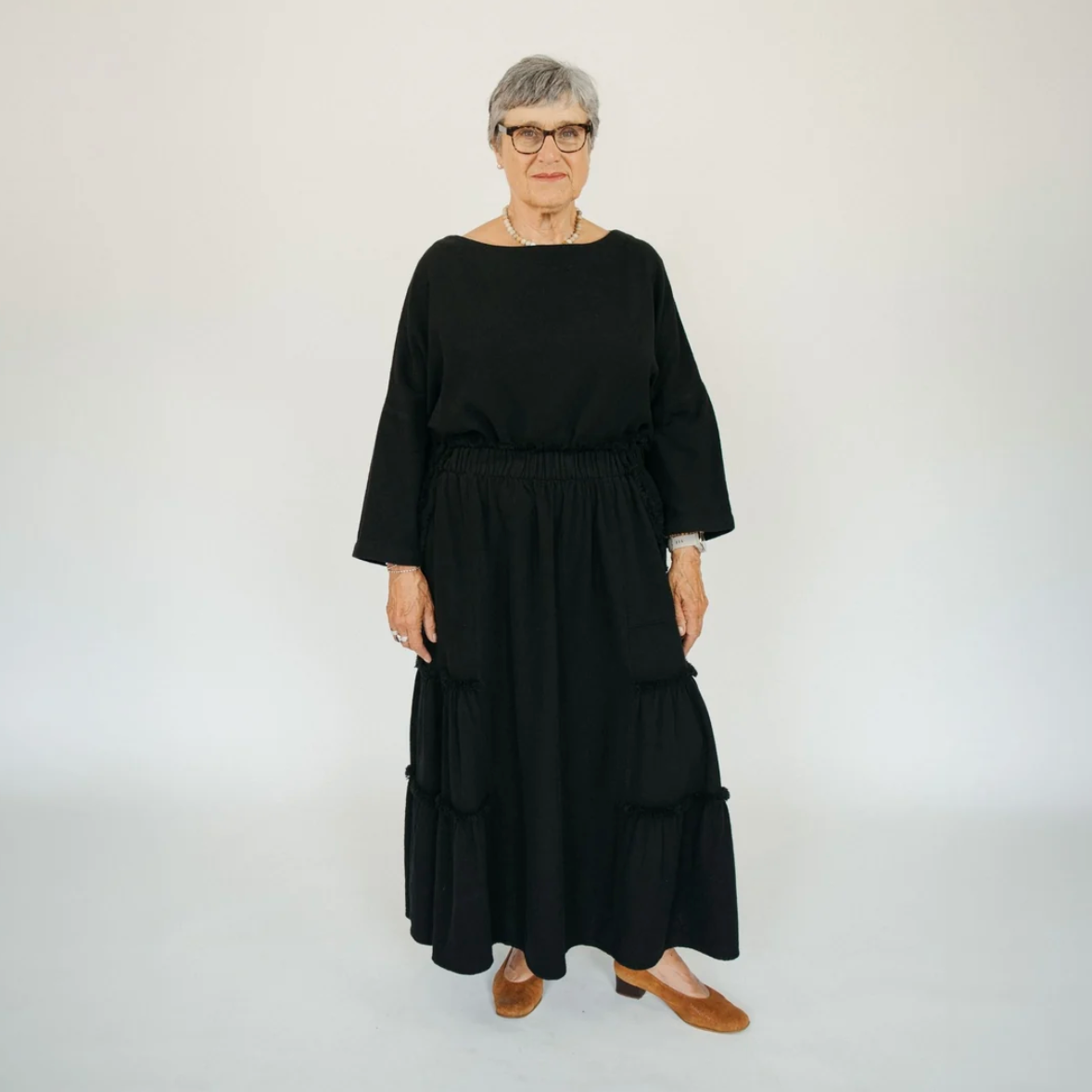 Pokoloko - Loft Cotton Maxi Skirt