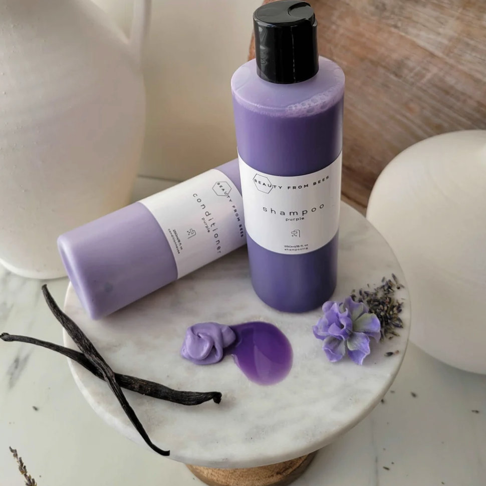 Beauty From Bees PURPLE Shampoo