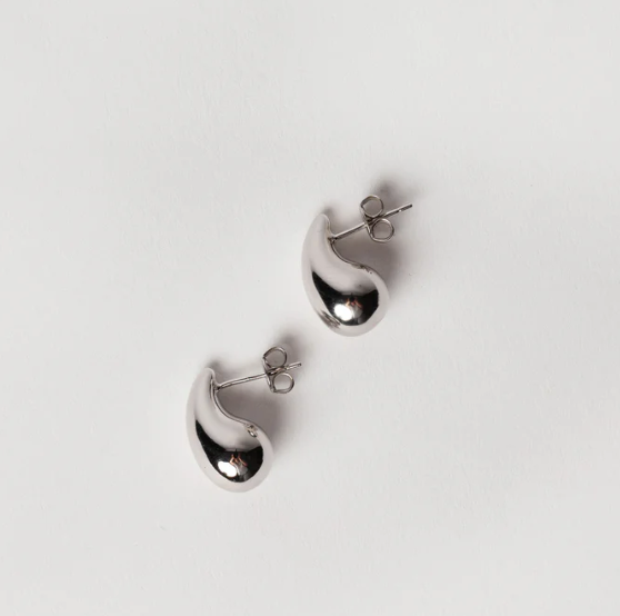 Sarah Baeumler Chunky Tear Stud Earrings