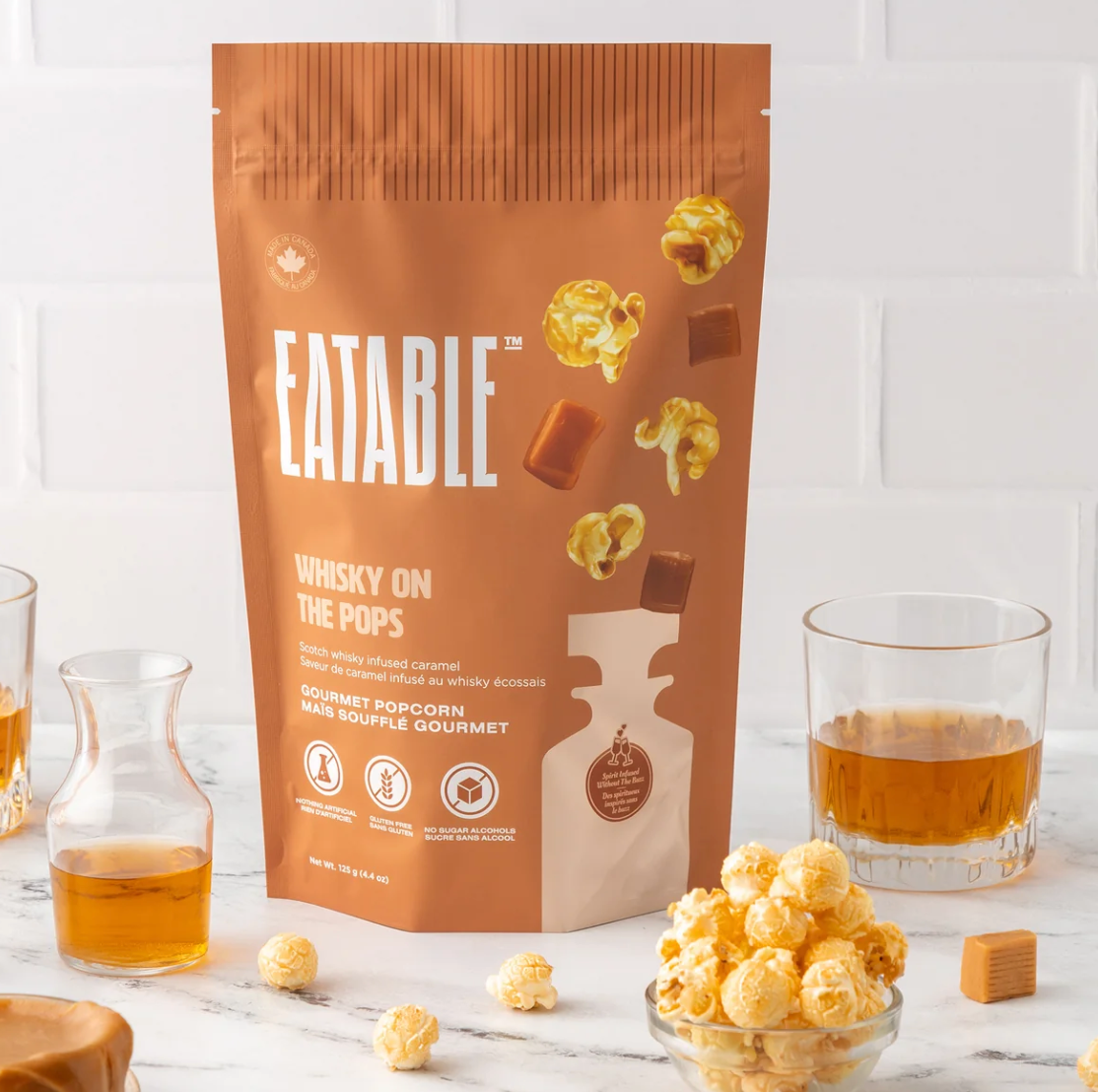 EATABLE Gourmet Popcorn - Whisky On The Pops