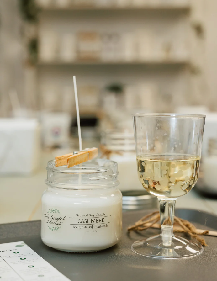 Sip & Pour Candle Making Night with The Scented Market (Jan 22, Mapleview)