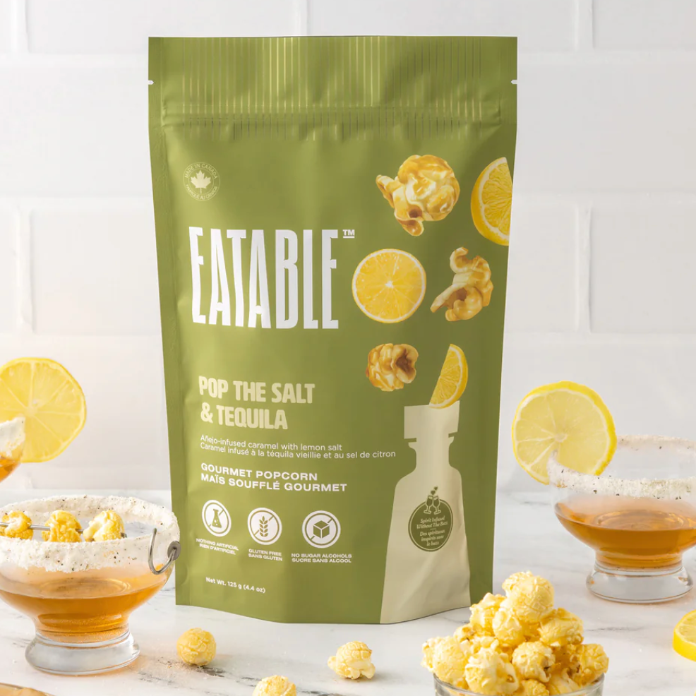 EATABLE Gourmet Popcorn - Pop The Salt & Tequila