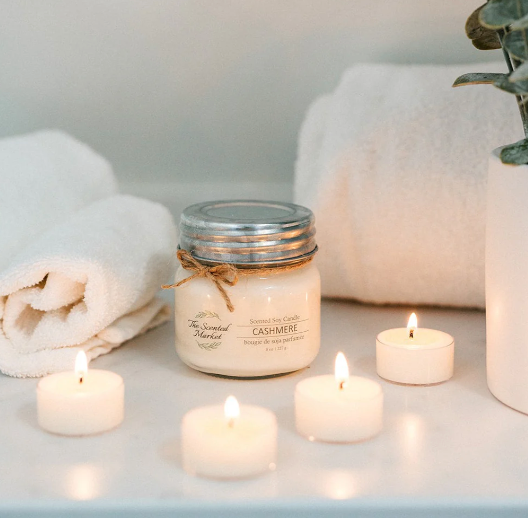 The Scented Market - Cashmere Soy Wax Candle