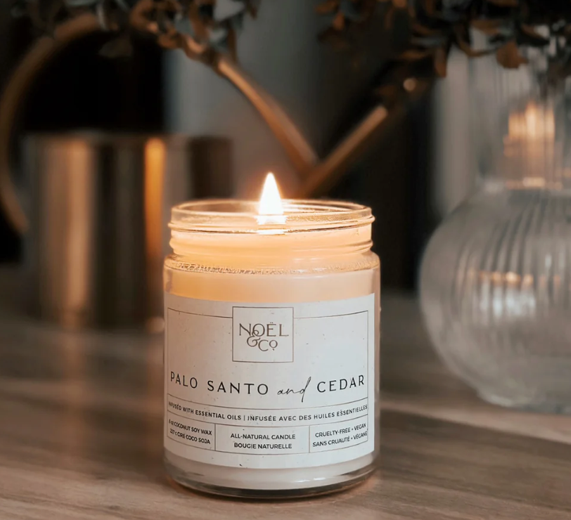 NOËL & CO Palo Santo + Cedar 8oz Candle