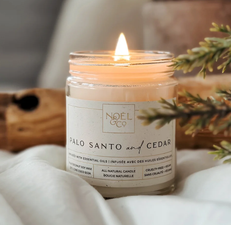 NOËL & CO Palo Santo + Cedar 8oz Candle