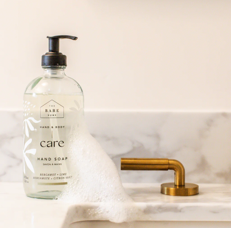 The Bare Home Handsoap - Bergamot Lime