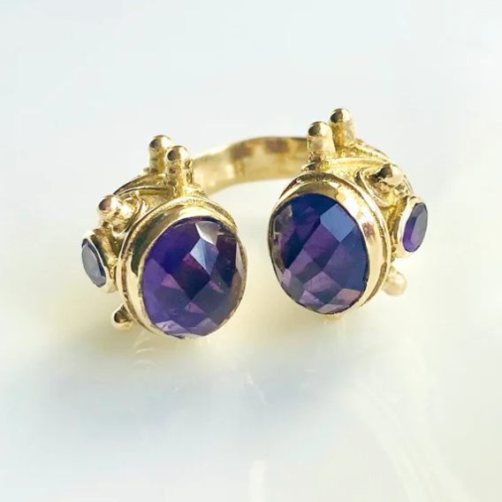 Love Not Fear ROCKSTAR Gemstone Ring