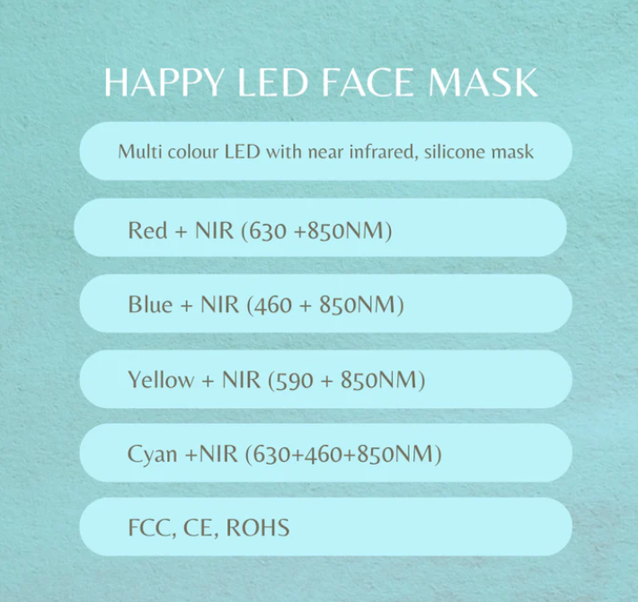 Happy LED Face Mask