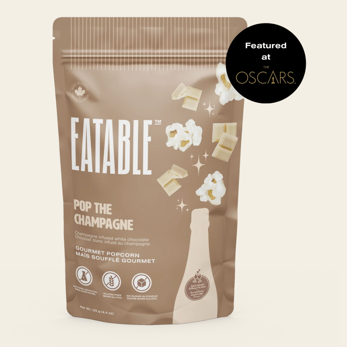 EATABLE Gourmet Popcorn - Pop the Champagne