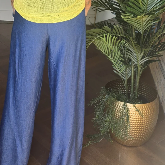 BAZ Wide Leg Tencel Pant