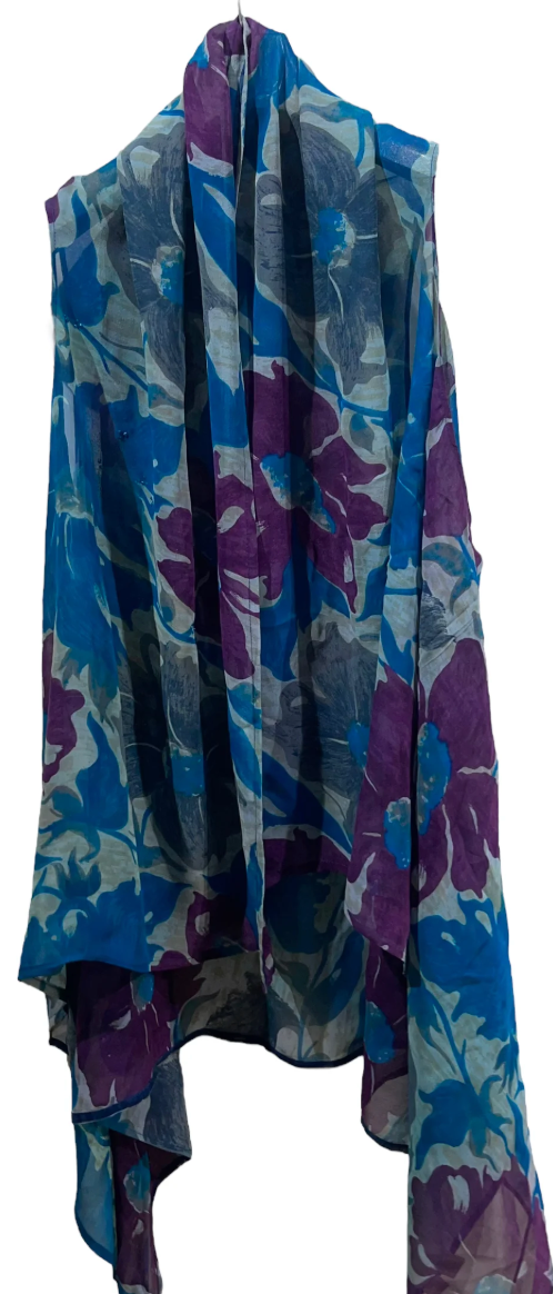 sariKNOTsari Avatar Pure Silk Versatile Vest