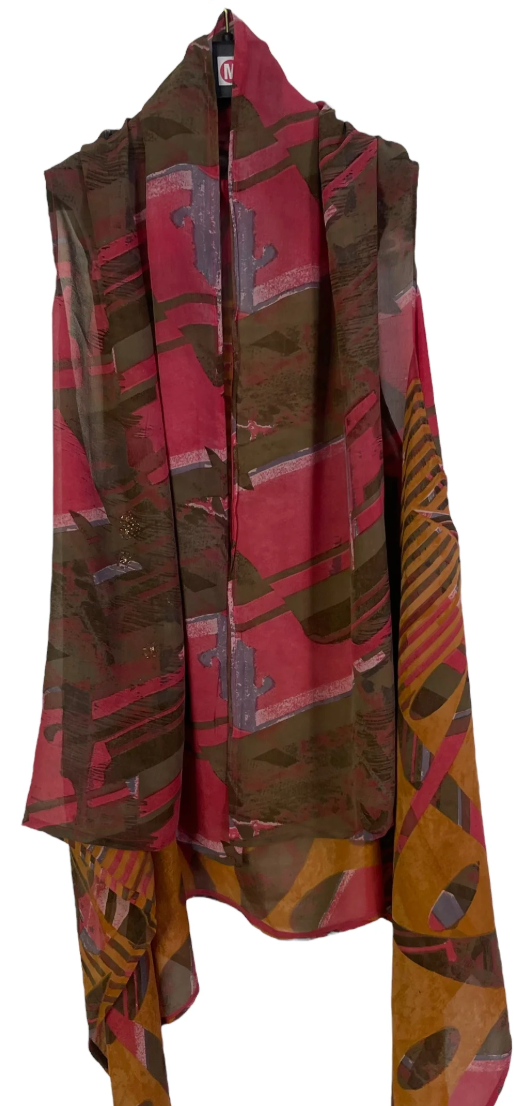 sariKNOTsari Avatar Pure Silk Versatile Vest