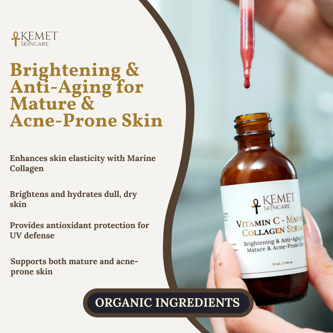 KEMET Vitamin C Marine Collagen Serum