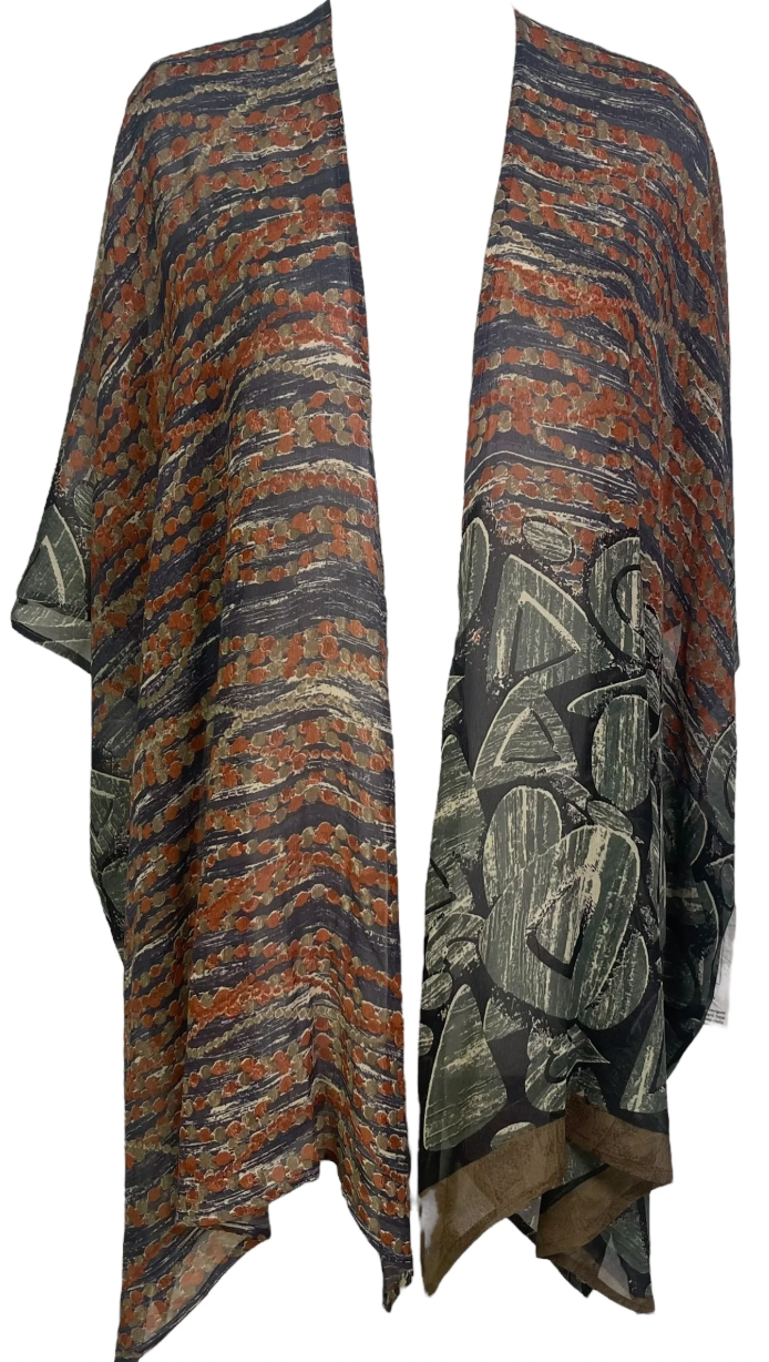 sariKNOTsari Avatar Pure Silk Cardigan