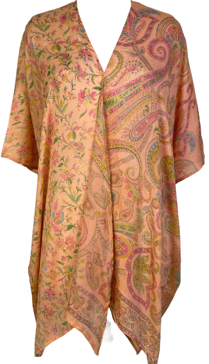 sariKNOTsari Avatar Pure Silk Cardigan