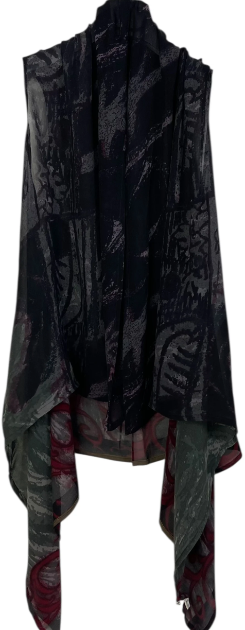 sariKNOTsari Avatar Pure Silk Versatile Vest
