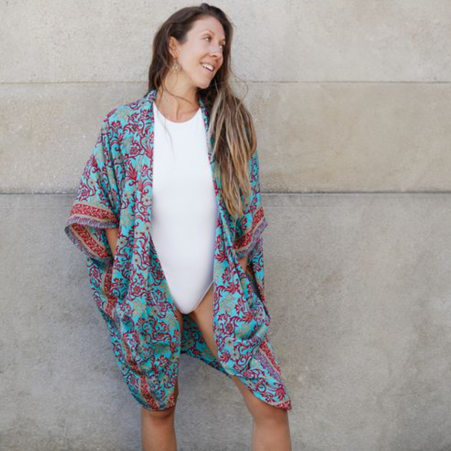 Love Not Fear MARIPOSA Kimono (One Size)