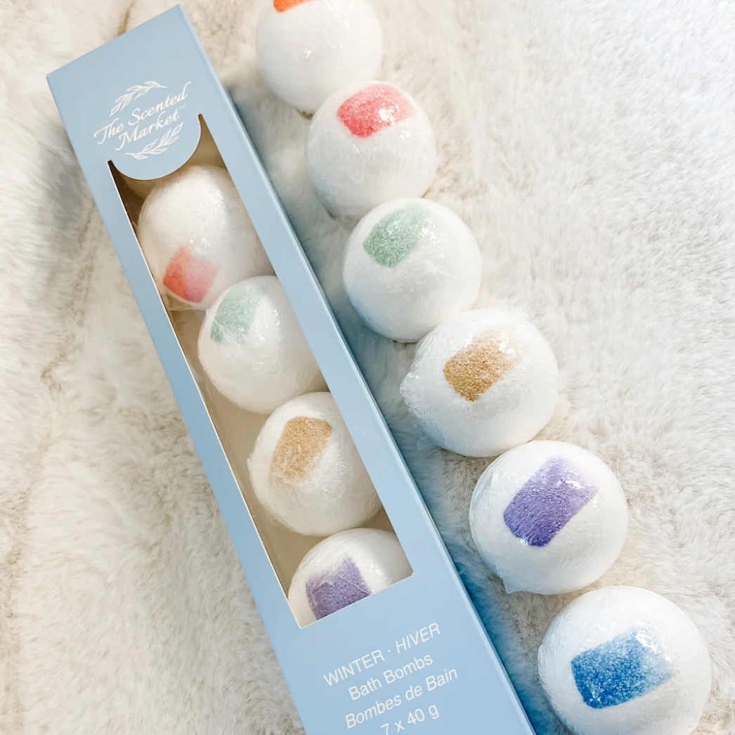 The Scented Market - Bath Bomb MINI BOXED SET