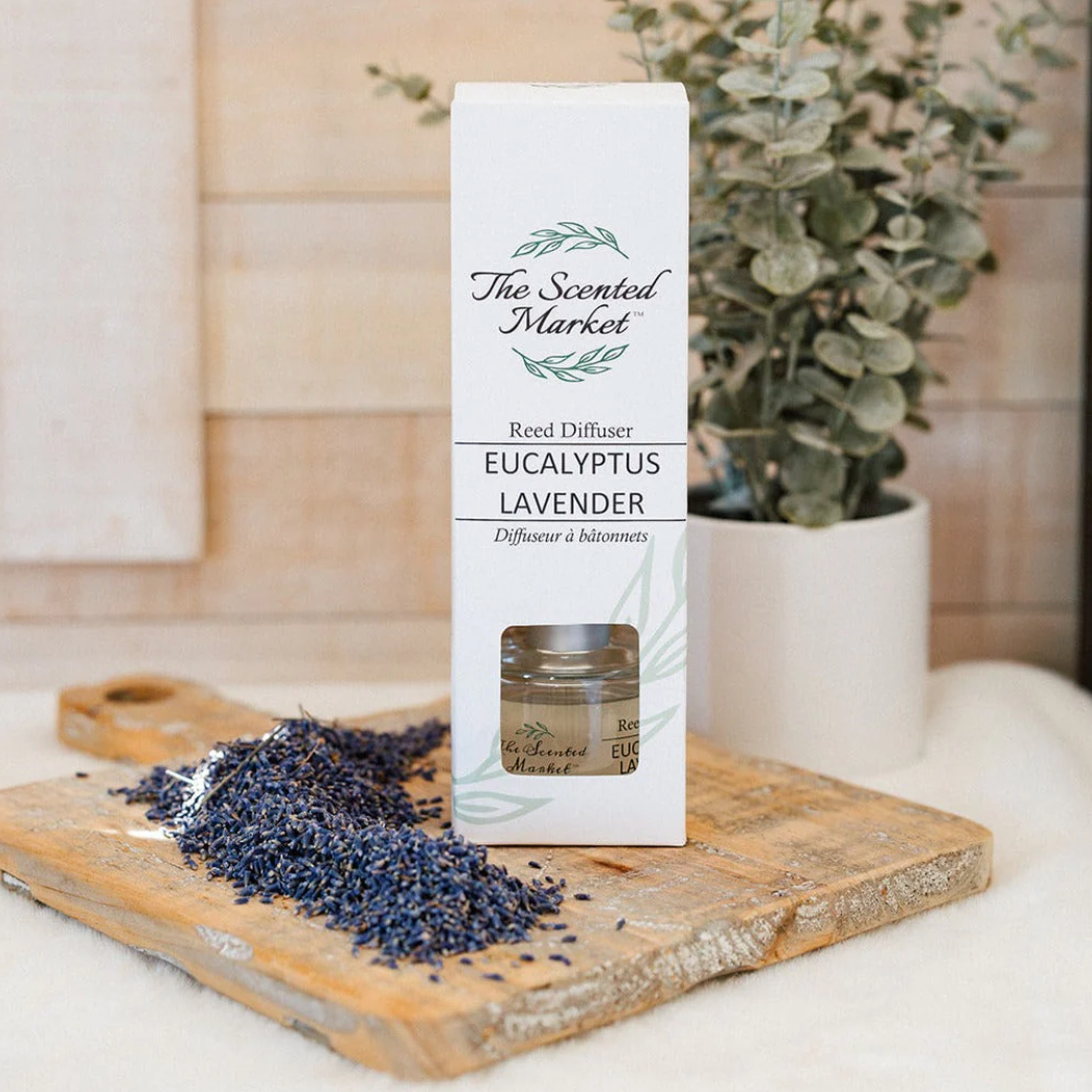 The Scented Market - EUCALYPTUS LAVENDER Reed Diffuser