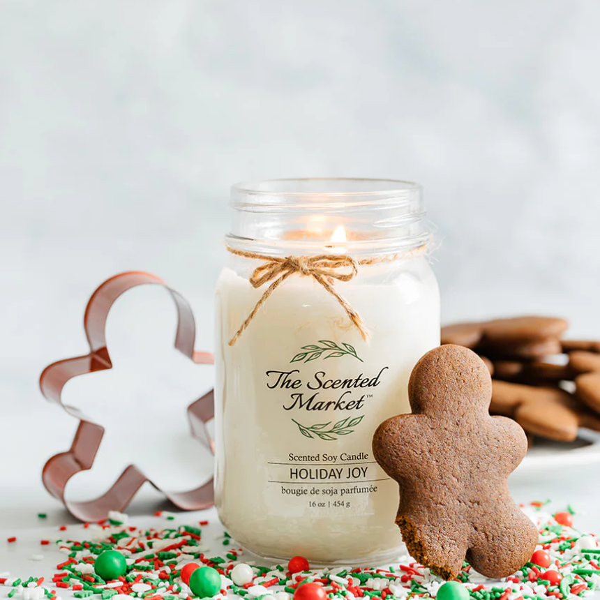 The Scented Market HOLIDAY JOY Soy Candle
