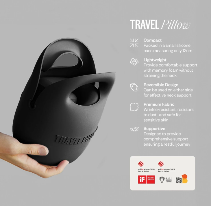 EVERYTHINK Travel Pillow