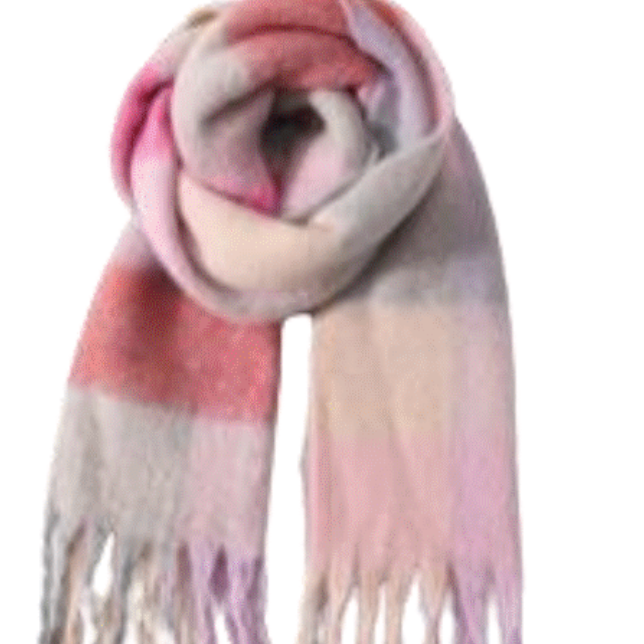 preneLOVE ELLA Plaid Blanket Scarf