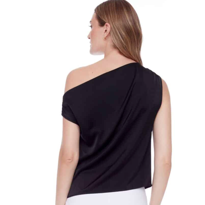 ILTM LILY Asymmetric Satin Top