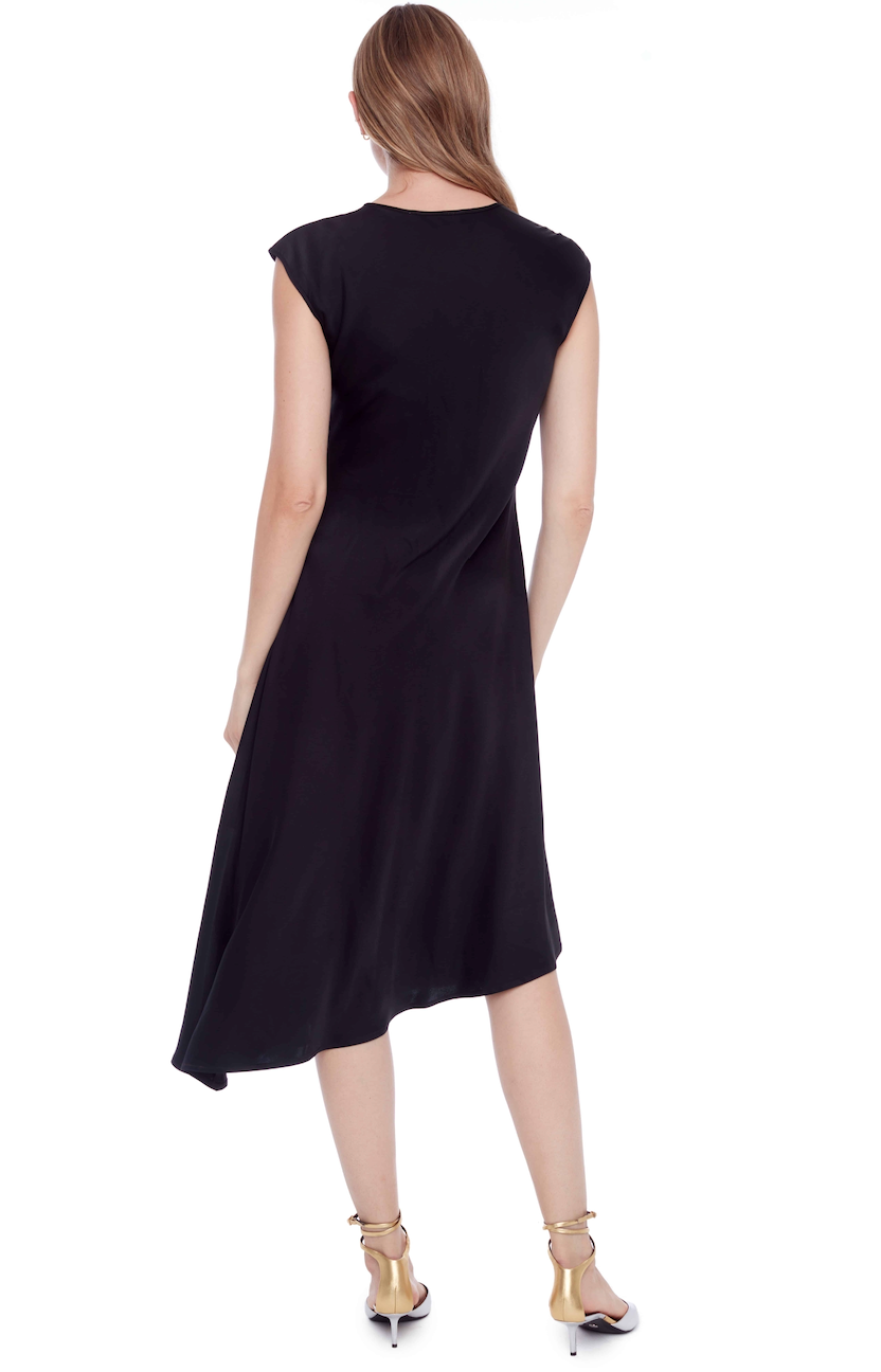 ILTM ROXY Asymmetric Satin Dress