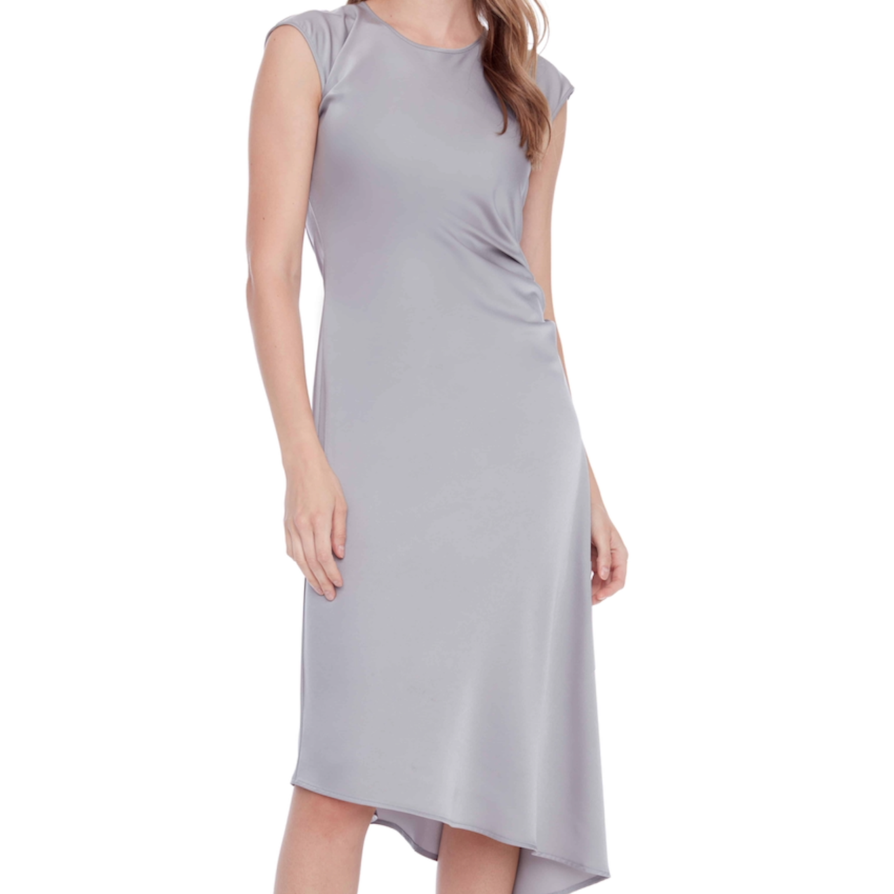ILTM ROXY Asymmetric Satin Dress