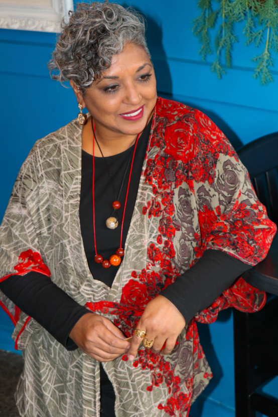 sariKNOTsari Avatar Pure Silk Short Kimono