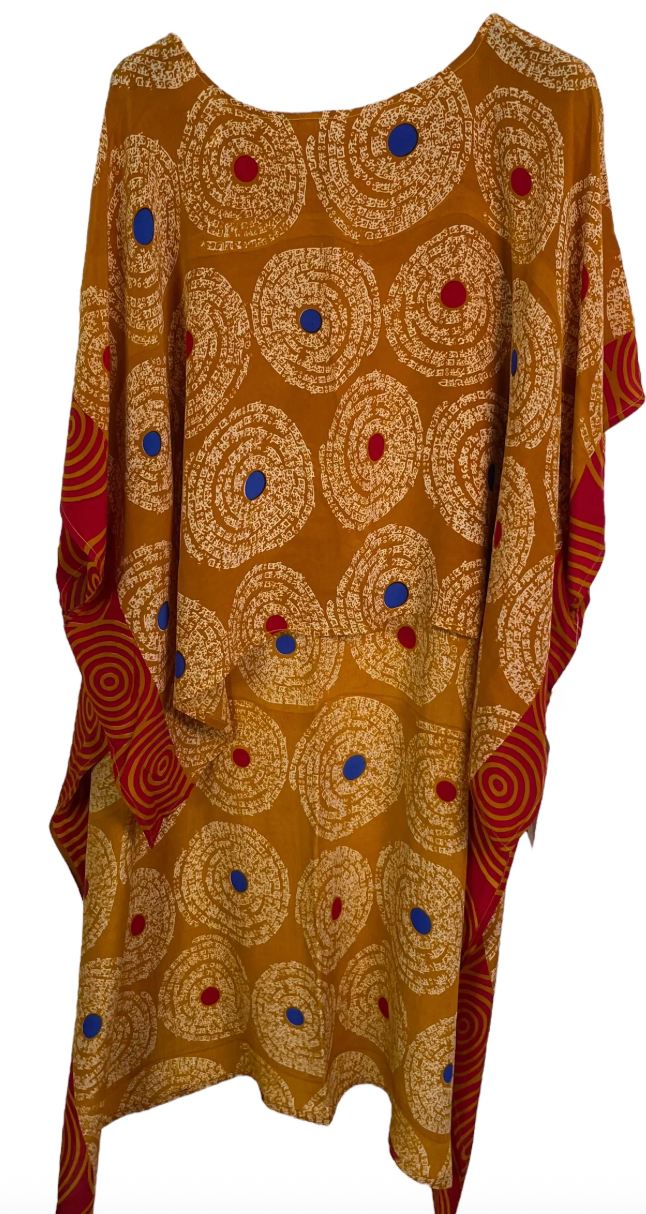 sariKNOTsari Avatar Pure Silk Hi-Lo Top