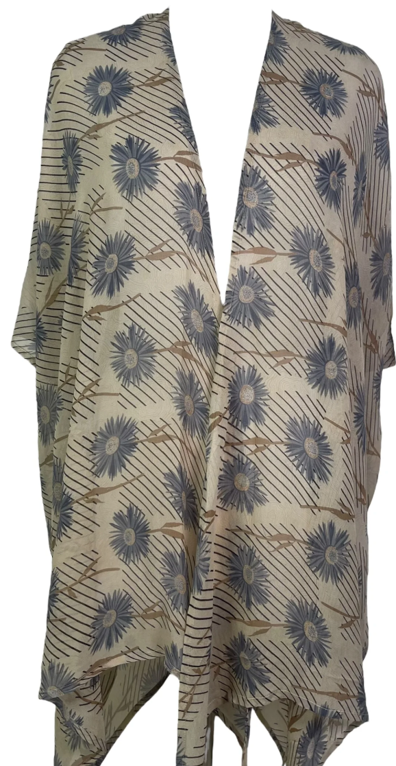 sariKNOTsari Avatar Pure Silk Cardigan