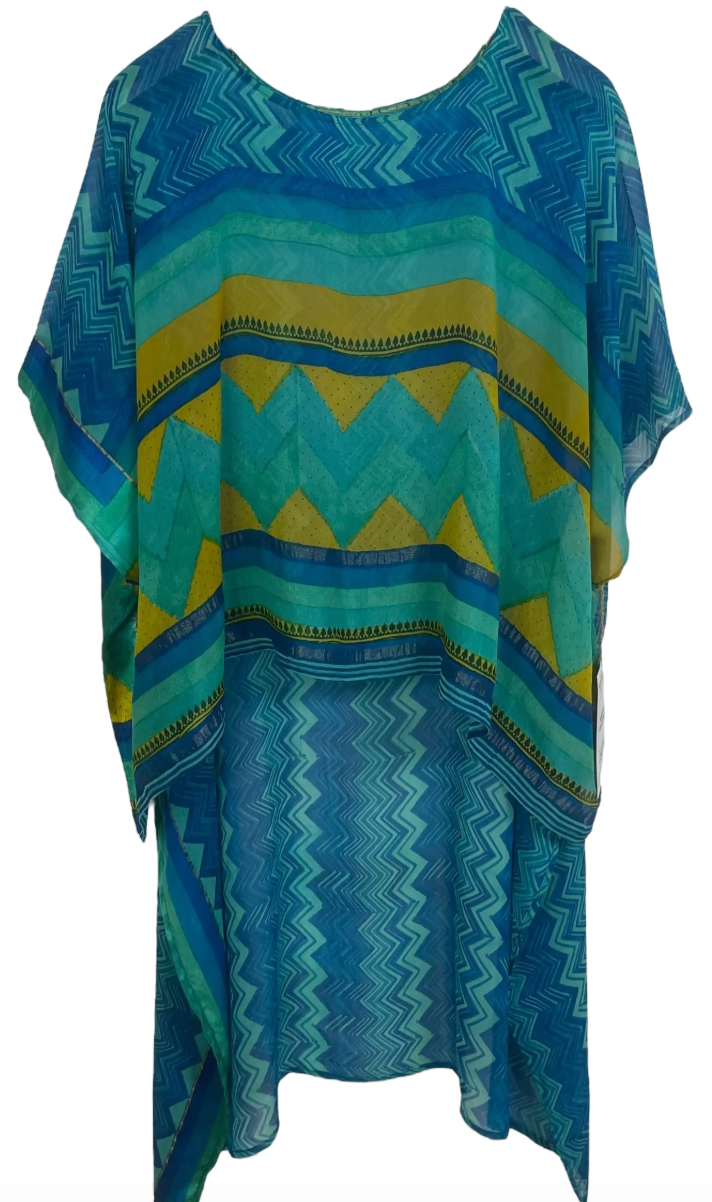 sariKNOTsari Avatar Pure Silk Hi-Lo Top