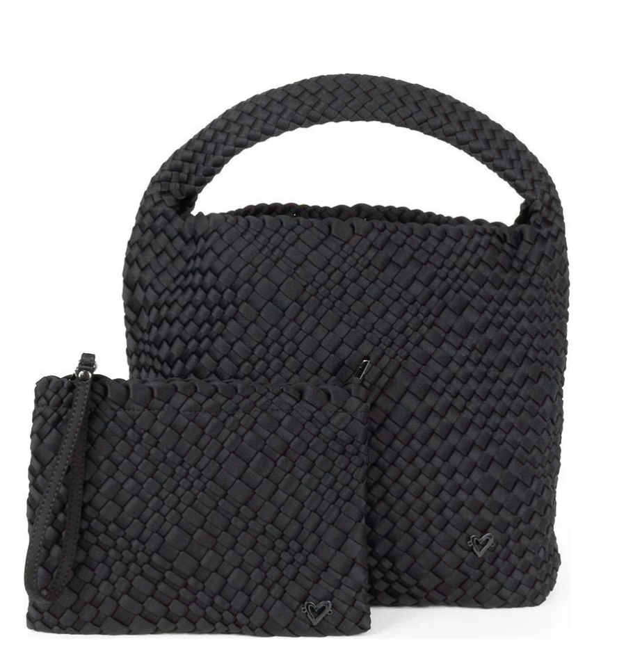preneLOVE LANGFORD Woven Hobo Tote