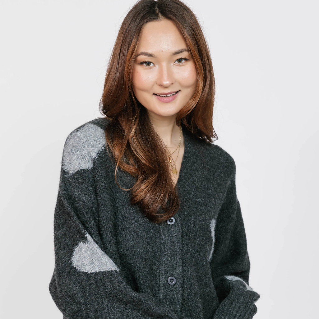 Smash & Tess ADORA Cardigan - Charcoal/Grey
