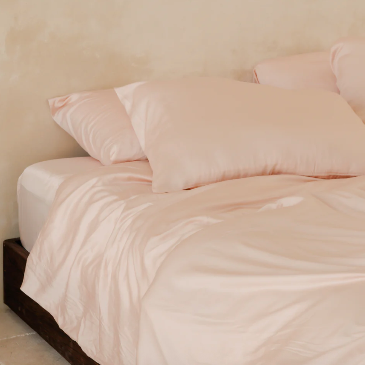 AEPTOM Organic Bamboo Sateen Duvet Cover Set