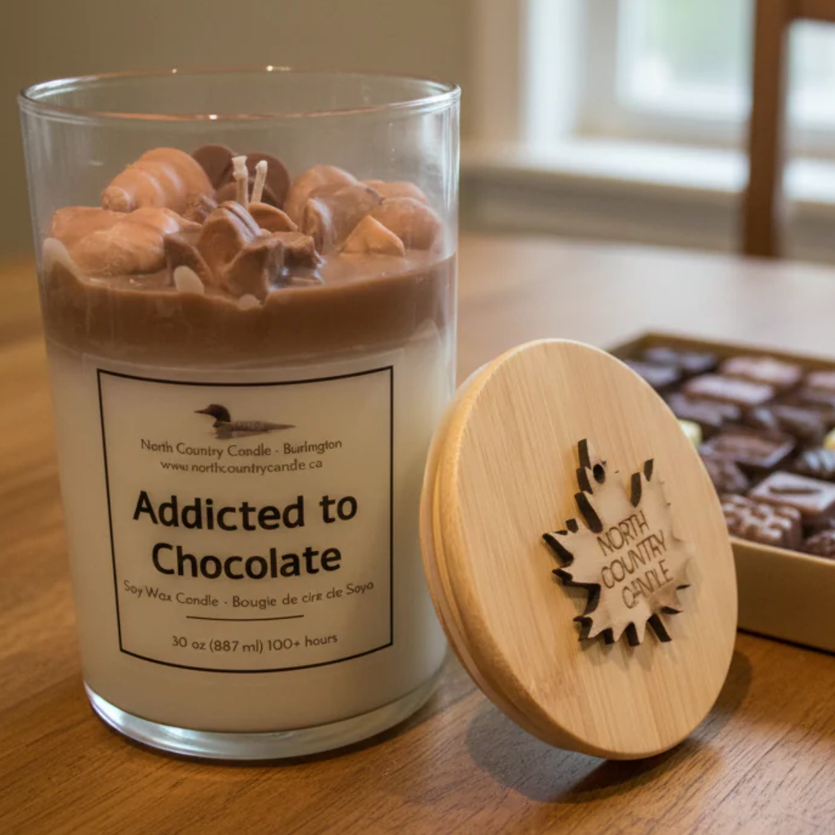 North Country Candle - 30oz Soy Wax Candle with Bamboo Lid