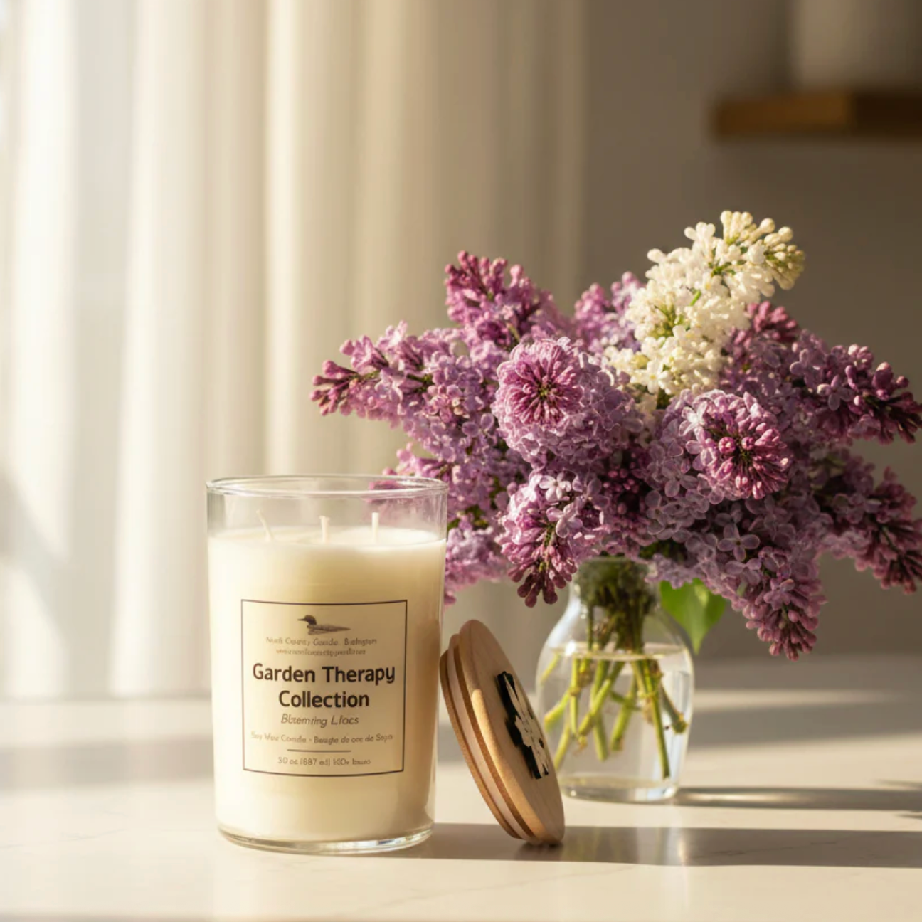 North Country Candle - 30oz Soy Wax Candle with Bamboo Lid