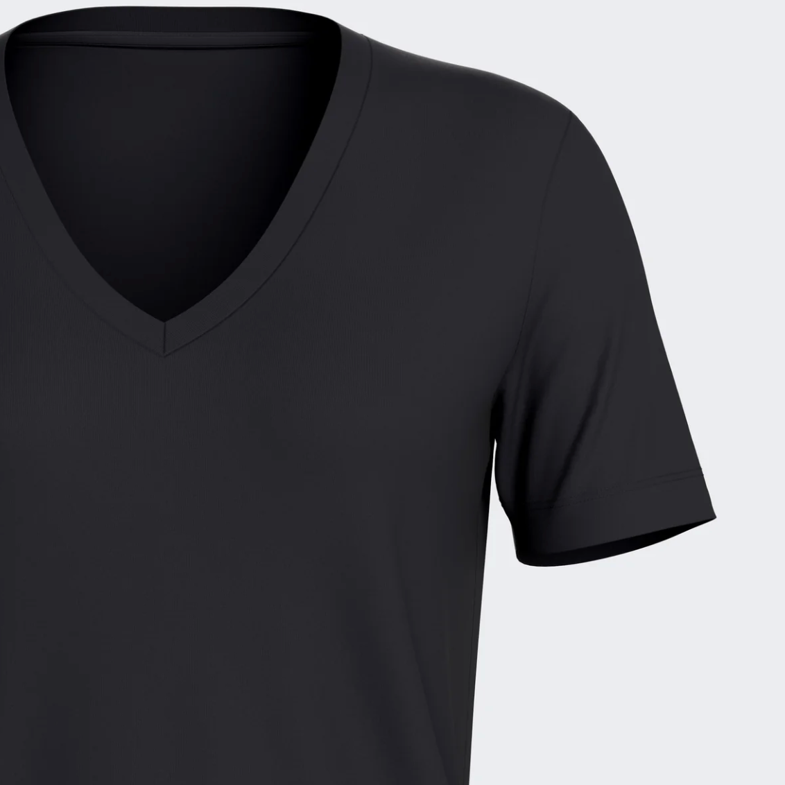 IMPETUS Soft Premium V-Neck Short Sleeve Tee in Lyocell