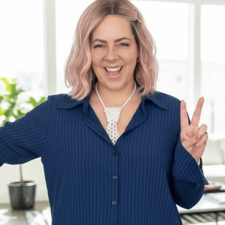 DOTTY Blue Striped Shirt