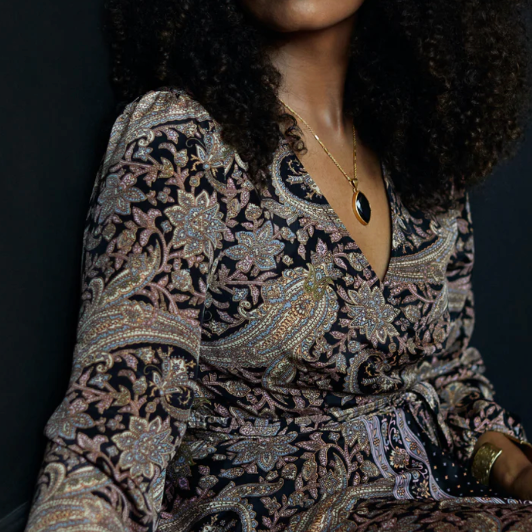 Love Not Fear DEVI Wrap Top