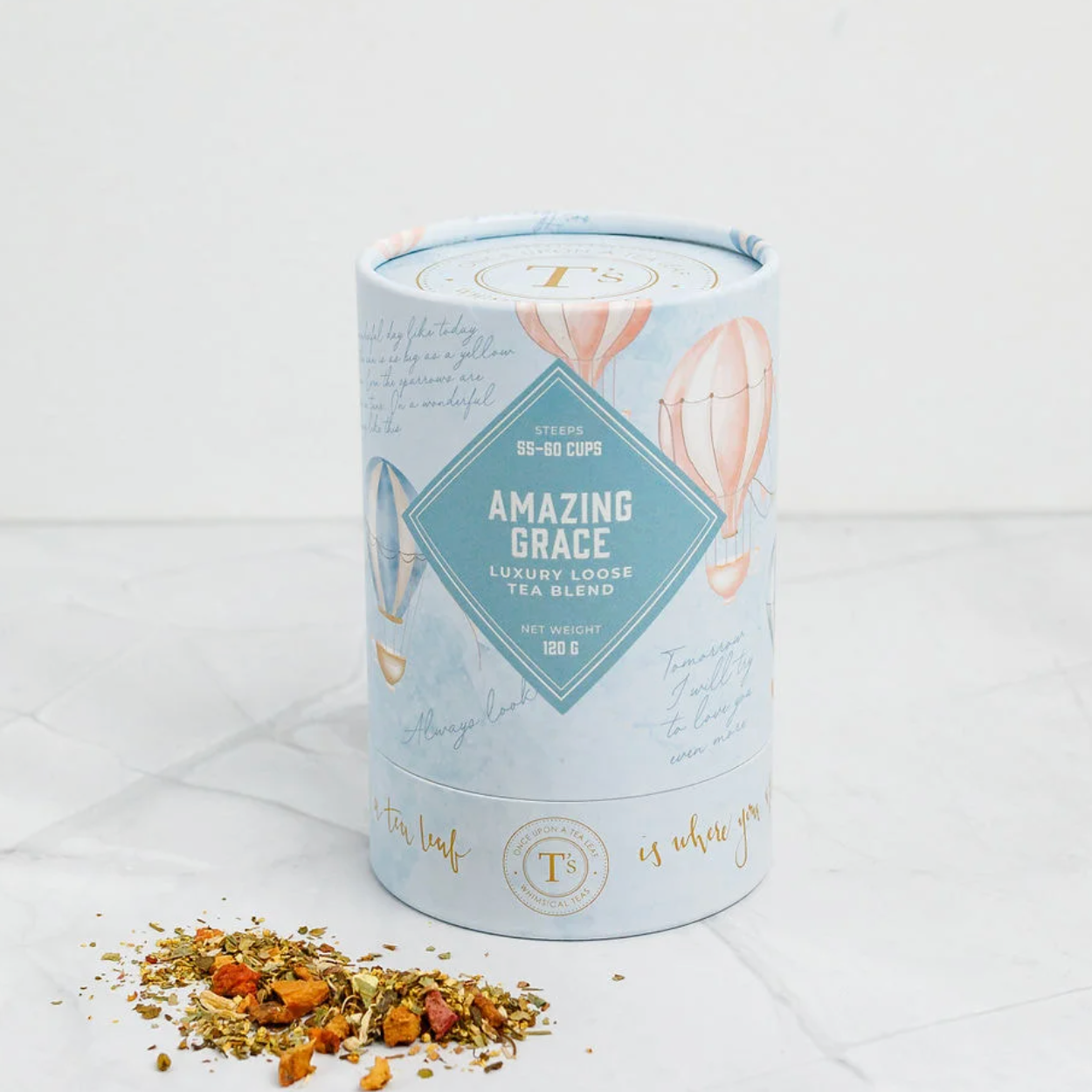 Once Upon A Tea Leaf - AMAZING GRACE Luxury Loose Leaf Herbal Tea Blend