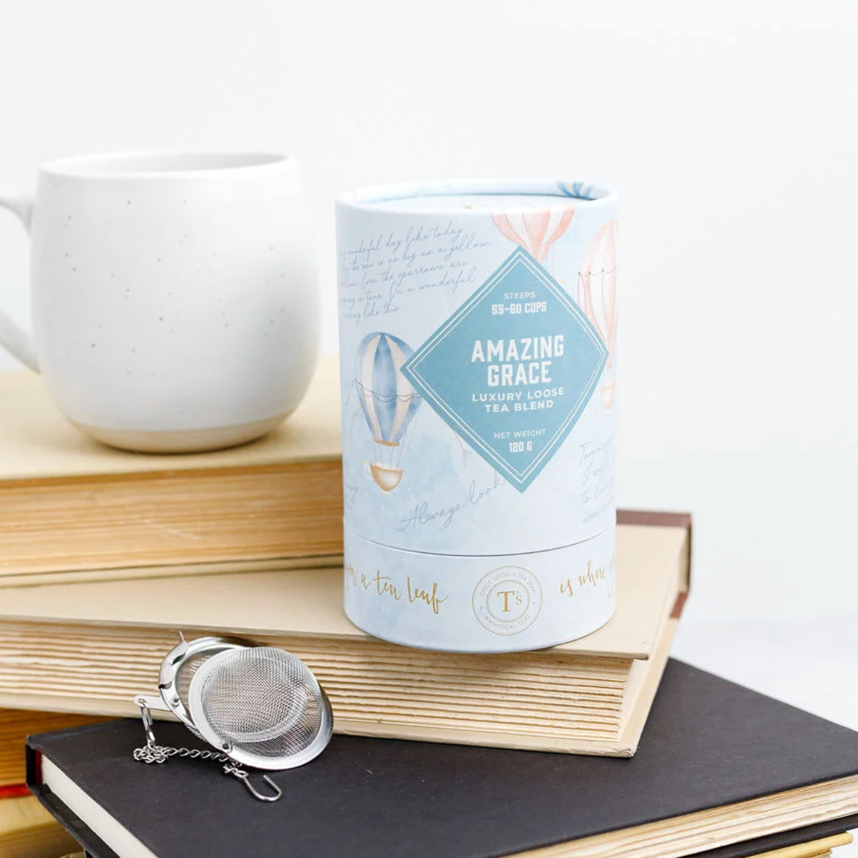 Once Upon A Tea Leaf - AMAZING GRACE Luxury Loose Leaf Herbal Tea Blend