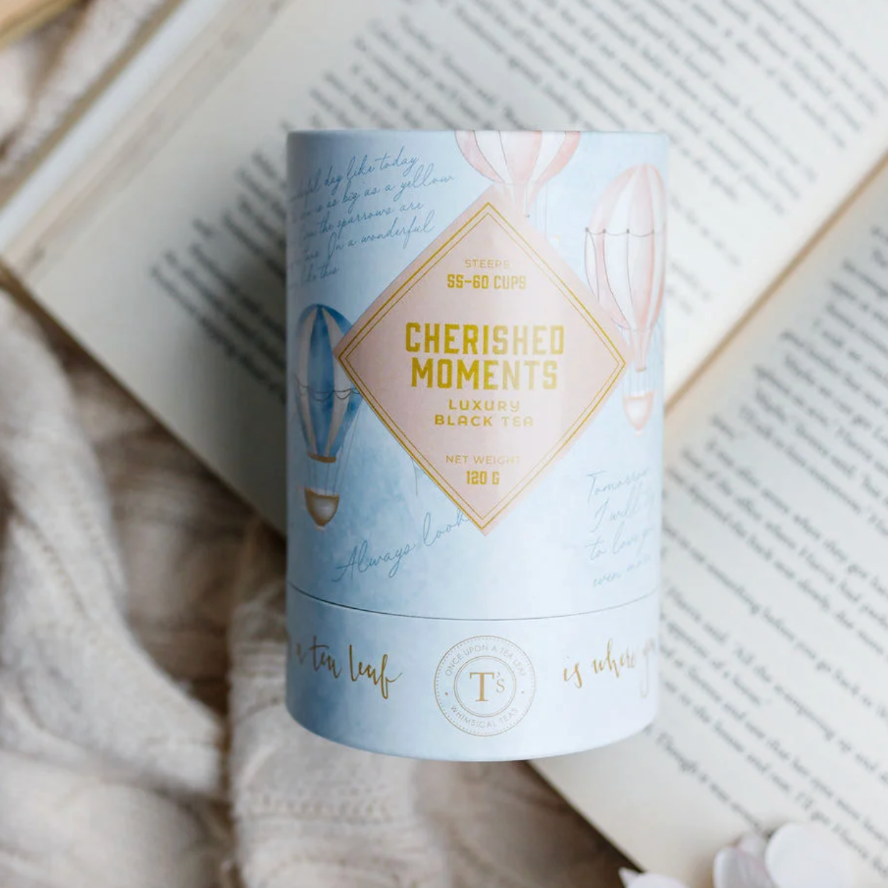 Once Upon A Tea Leaf - CHERISHED MOMENTS Luxury Loose Leaf Black Tea Blend