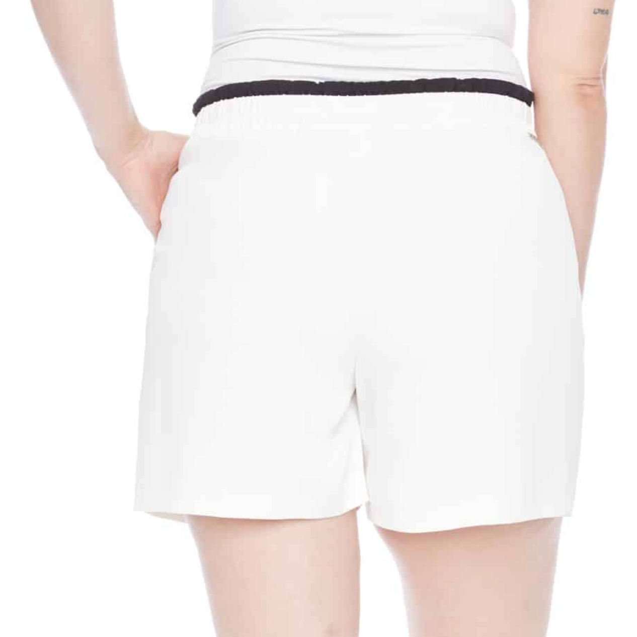 ILTM Vegan Silk Shorts - CREAM