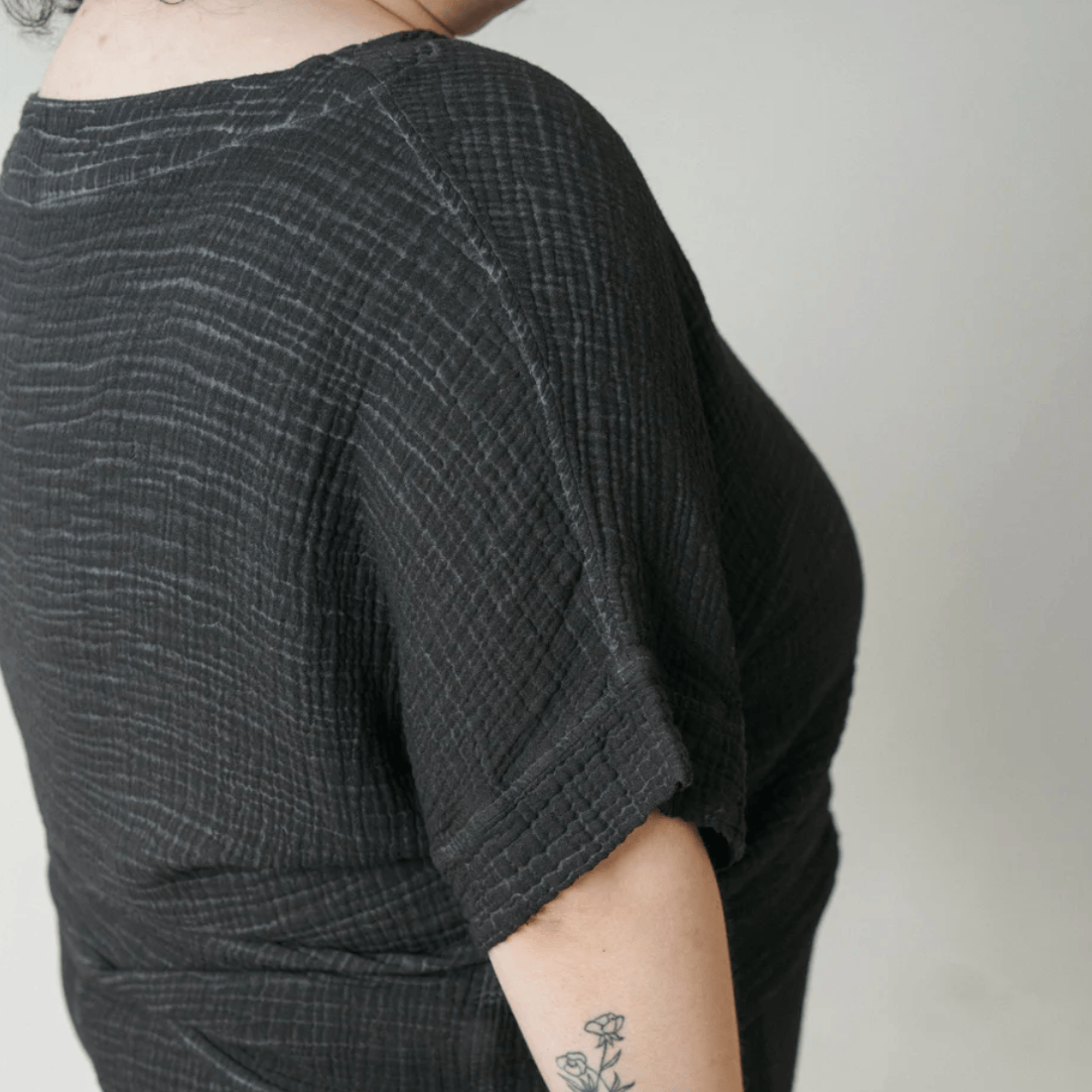 Pokoloko - Turkish Cotton PLUS Crinkle Boat Top